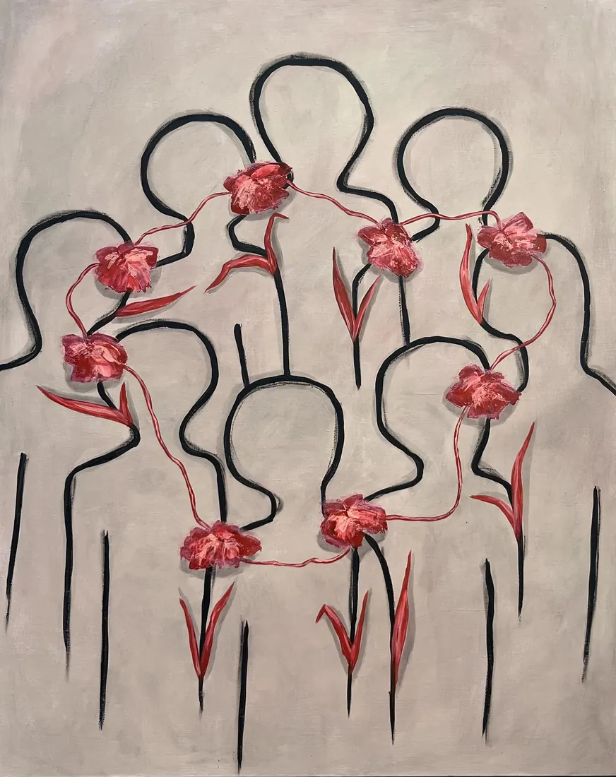 «Точки соприкосновения. 8», Елена Симонова